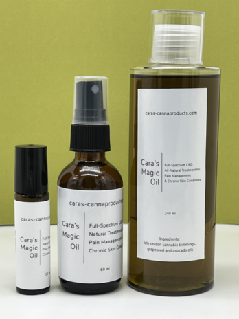 Cara’s Magic Full Spectrum CBD Infused Body Oil